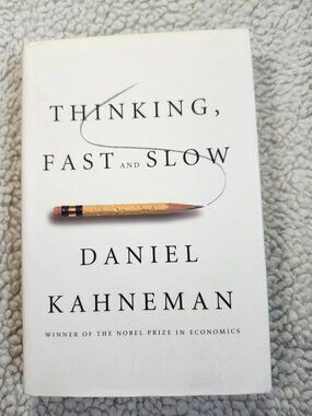 Daniel Kahneman Thinking Fast and Slow Hardcover Psychology Economics Book